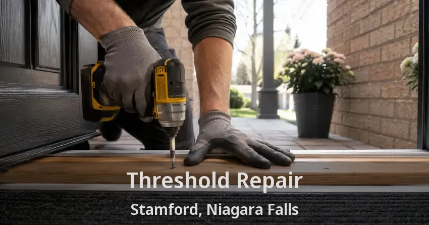 Threshold Repair Stamford, Niagara Falls - ON