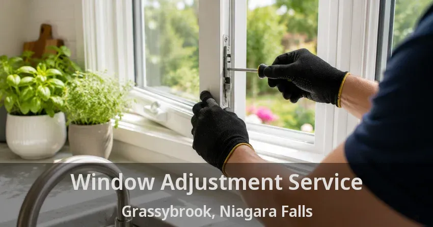 Window Adjustment Service Grassybrook, Niagara Falls - ON