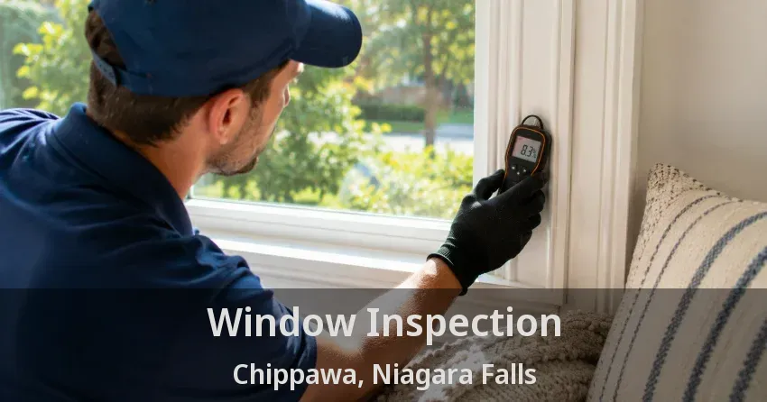 Window Inspection Chippawa, Niagara Falls - ON