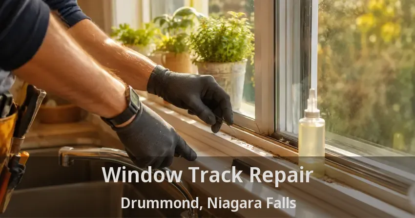 Window Track Repair Drummond, Niagara Falls - ON