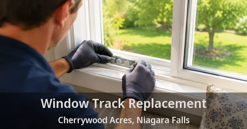 Window Track Replacement Cherrywood Acres, Niagara Falls - ON