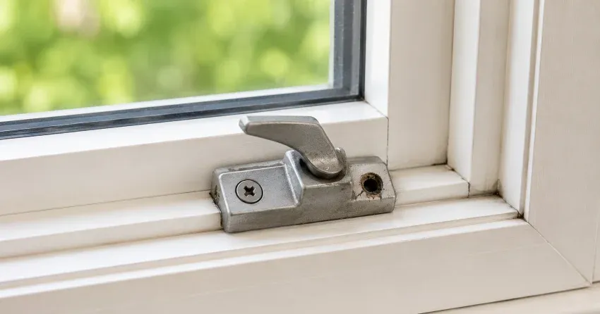 technician repairing a window balance mechanism in Morrison, Niagara Falls